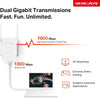 Mercusys AV100 Gigabit Powerline Wi-Fi Extender MP510