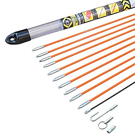 CK Tools T5410 Mighty Rod 10m Cable Rod Set