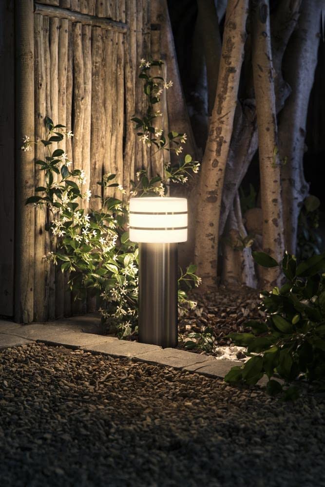 Philips Tuar Hue Outdoor Pedestal - Inox