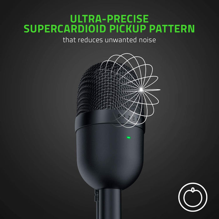 Razer Seiren Mini USB Streaming Microphone - Black