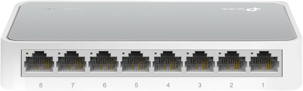 tp-link 8-Port 10/100Mbps Desktop Switch - TL-SF1008D