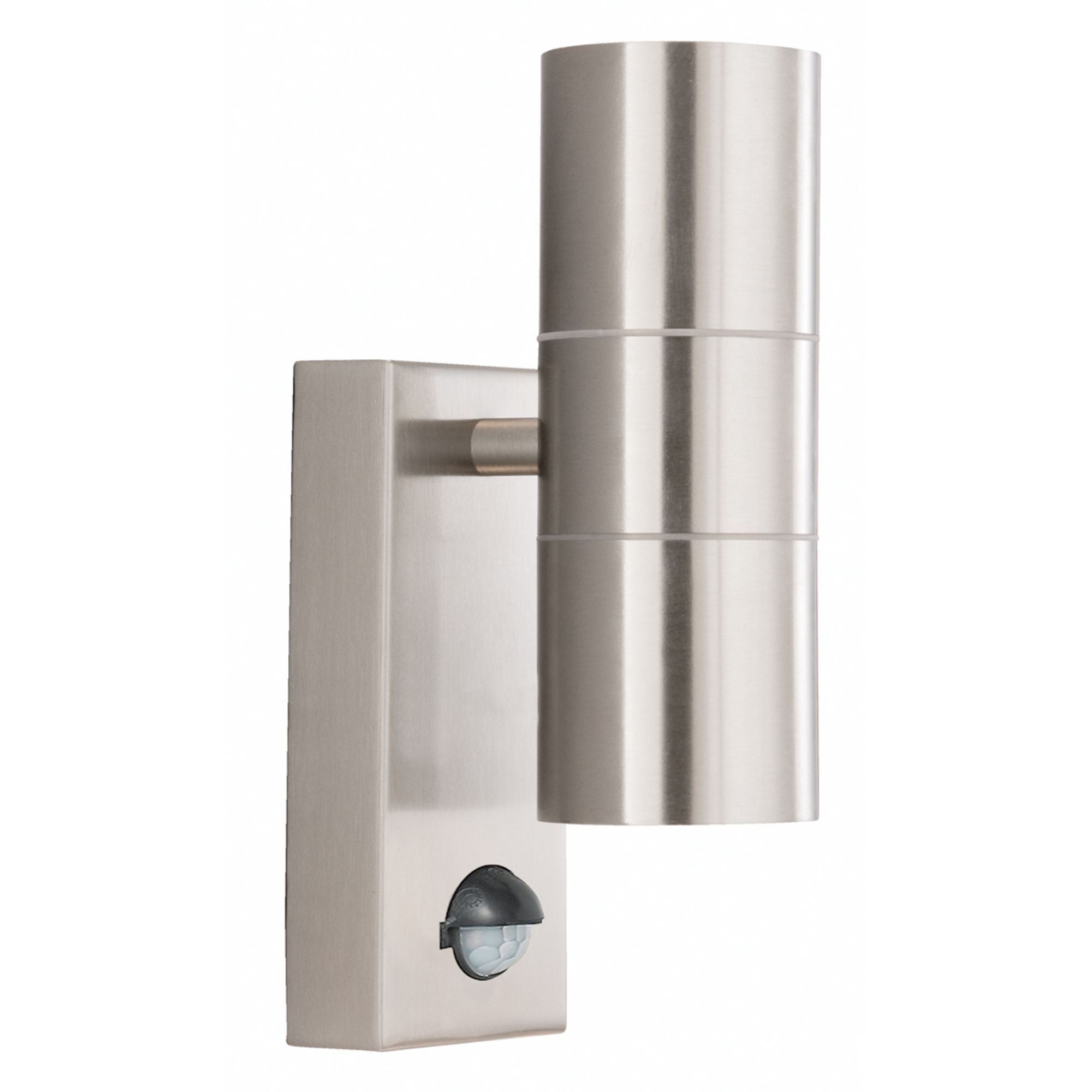 7008-2SS-LED Stainless Steel Outdoor Wall Light with Motion Sensor