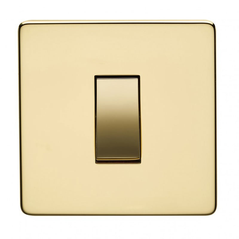 Crabtree Platinum 7015-PB 45A DP Switch Brass