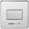 Crabtree Platinum 7017-HPC Fan isolator Switch Highly Polished Chrome