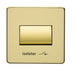 Crabtree Platinum 7017-PB Fan isolator Switch Brass - SND Electrical Ltd