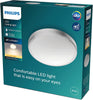 Philips CL257 Balance Ceiling Light Warm White 17W, 27K Lumens - Nickel