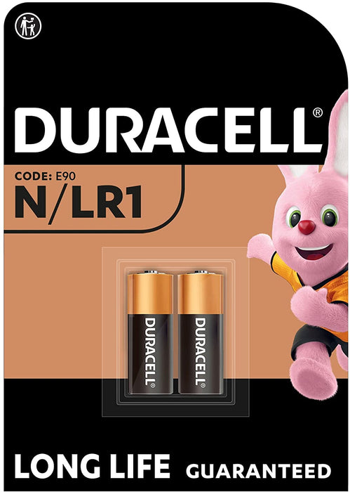 DURACELL N/L21 Alkaline Batteries 1.5V (E90/LR1) (2 Pack)