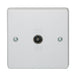 Crabtree Capital 7267 1 Gang Co-Axial Socket Isolated - SND Electrical Ltd