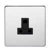 Crabtree Platinum 7340-HPC 5A Socket Highly Polished Chrome
