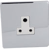 Crabtree Platinum 7340-HPC 5A Socket Highly Polished Chrome