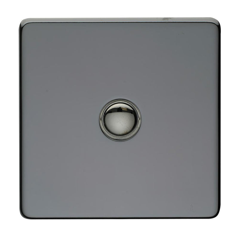 Crabtree Platinum 7400-TD1-BKN 1 Gang Touch Dimmer Black Nickel - SND Electrical Ltd