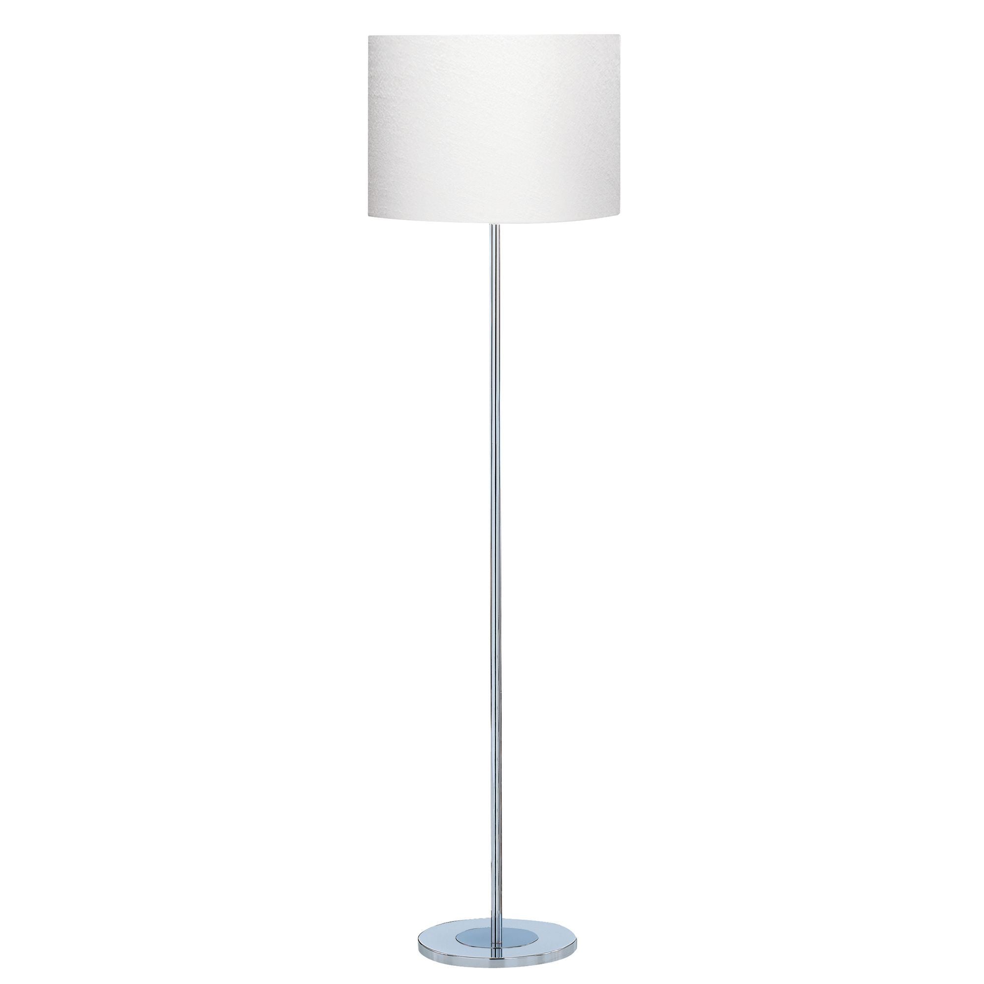 7550CC Carter Chrome Floor Lamp
