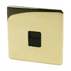 Crabtree Platinum 7783-PB Telephone Socket Slave Platinum Brass - SND Electrical Ltd