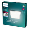 Philips CL560 Functional Ceiling Light, Square Panel 12W 40K  - White