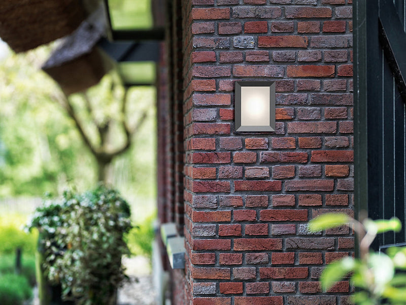 Philips Karp Outdoor Wall Lantern Anthracite 1x6W 230V