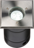 230V IP67 Square Stainless Steel Walkover/Driveover Light