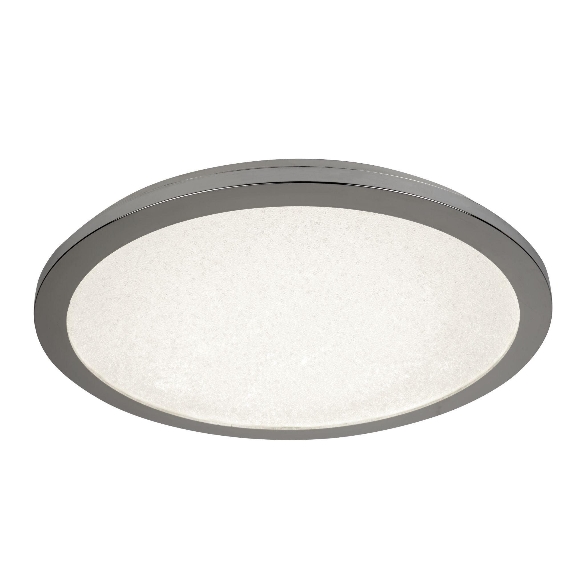 8100-30CC Led Flush Ceiling Light 30cm Chrome