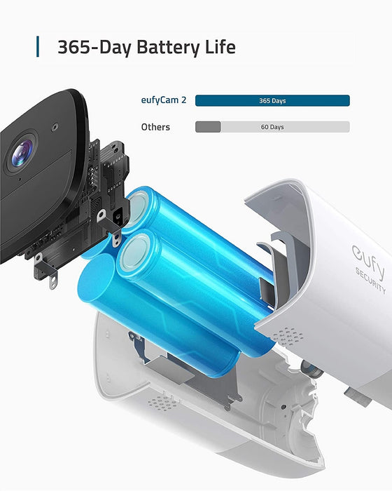 Eufy Video Doorbell 2K (Battery-Powered) Add-on & EufyCam 2 Pro - 3 Ca —  SND Electrical
