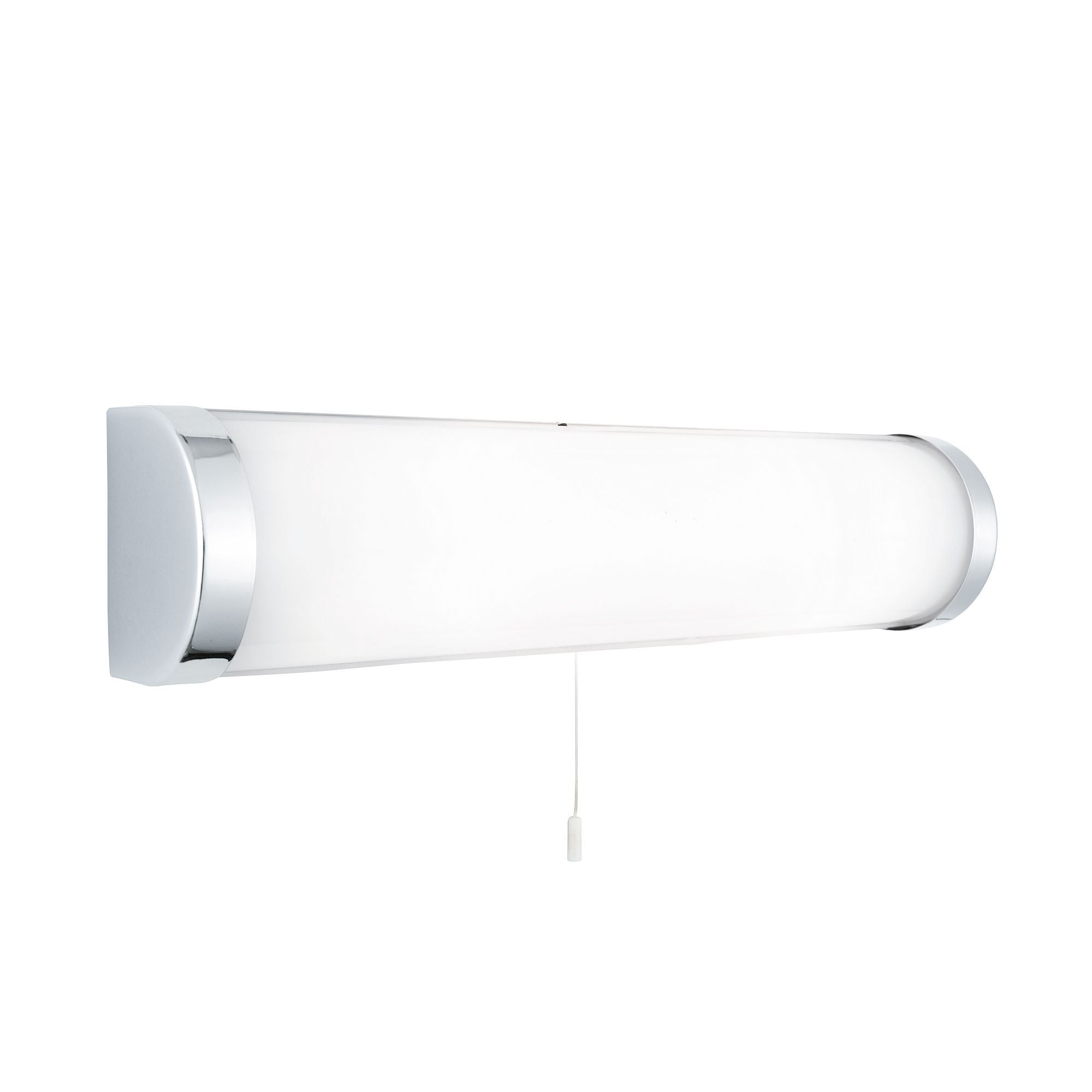 8293CC Bathroom Chrome Wall Light Glass Tube