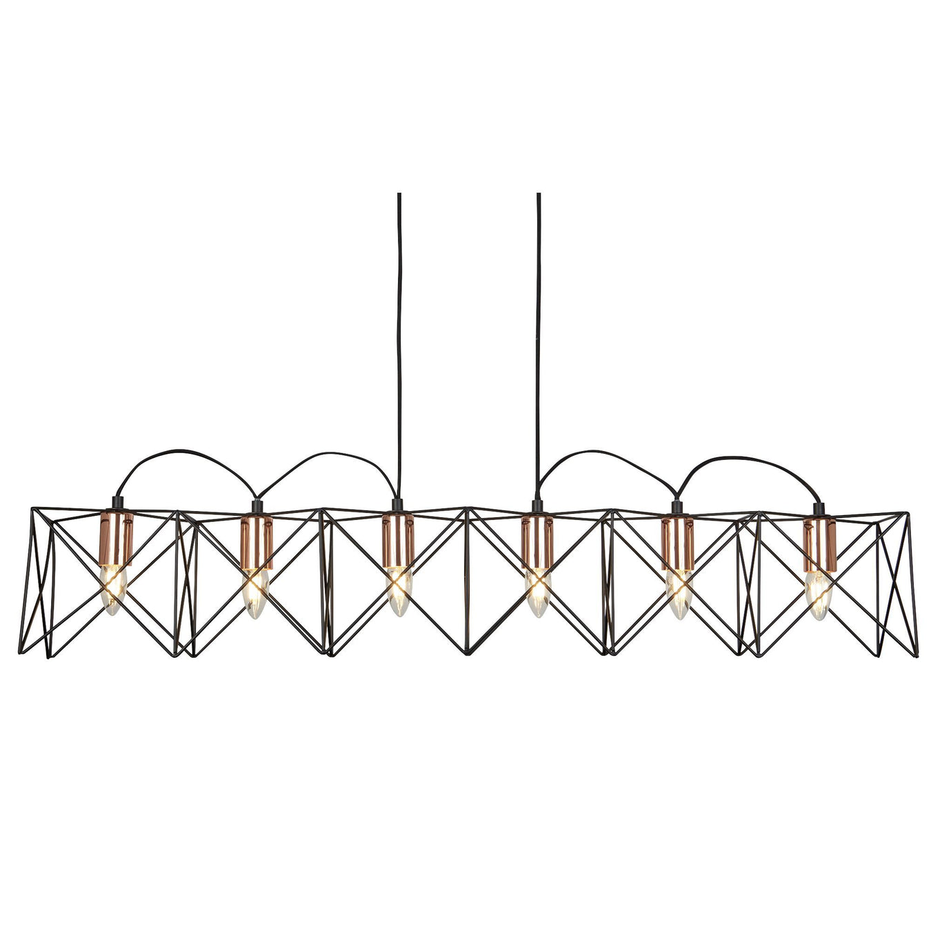 Black & Copper Electrical Sockets and Switches Collection