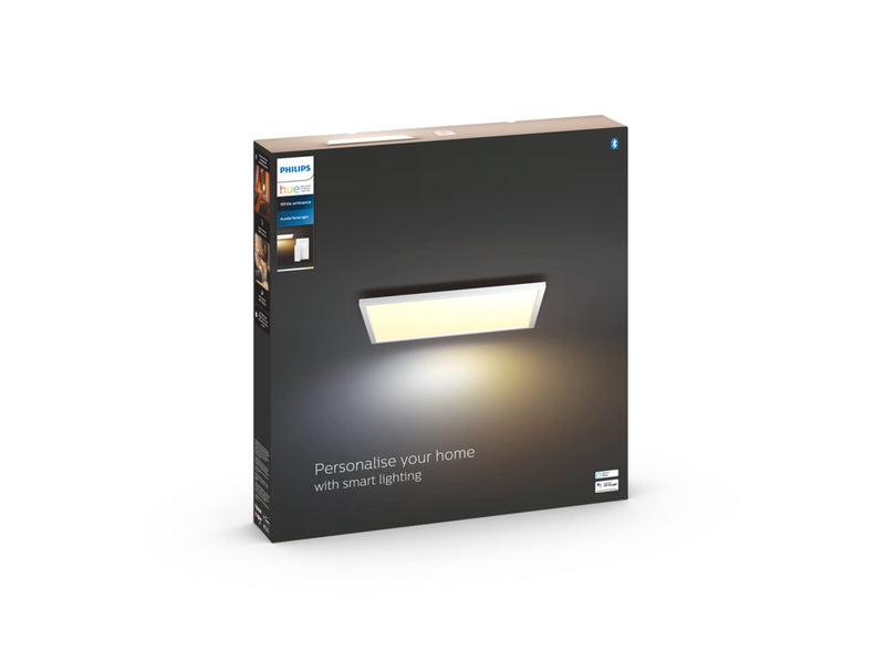 Philips Aurelle Hue Panel 39W Square Ceiling Light - White