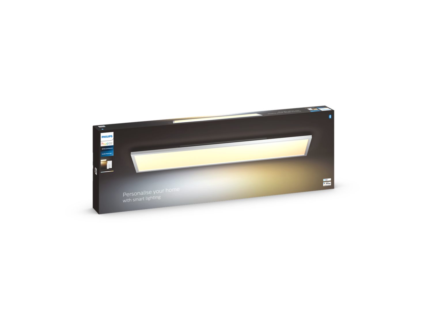 Philips Aurelle Hue Panel 39W Rectangle Ceiling Light - White