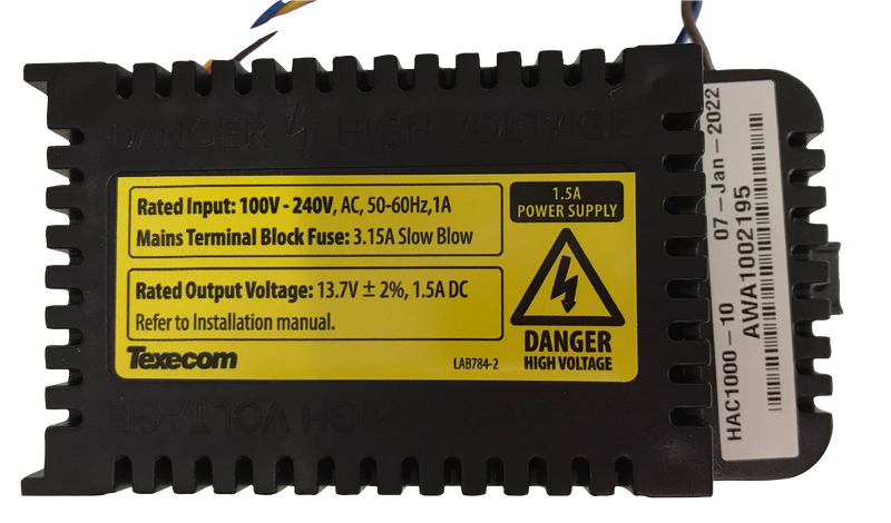 Texecom HAC-0001 Premier Elite Internal 1.5A PSU