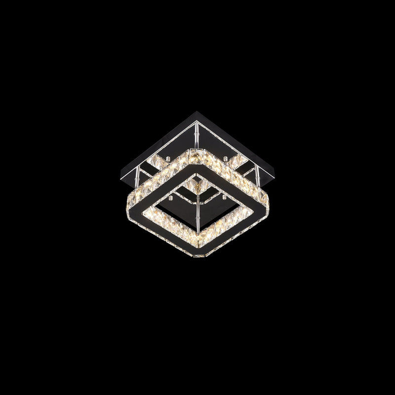 Small Square Semi Flush