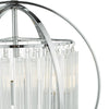 ABD0350 3 Light Suspended Light Polished Chrome