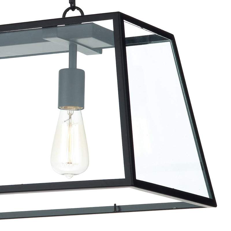 ACA0322 3 Light Suspended Light Black