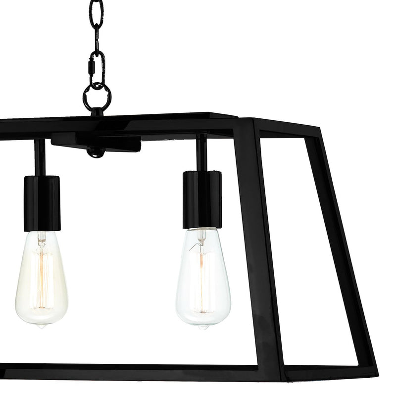 ACA0522 5 Light Suspended Light Black