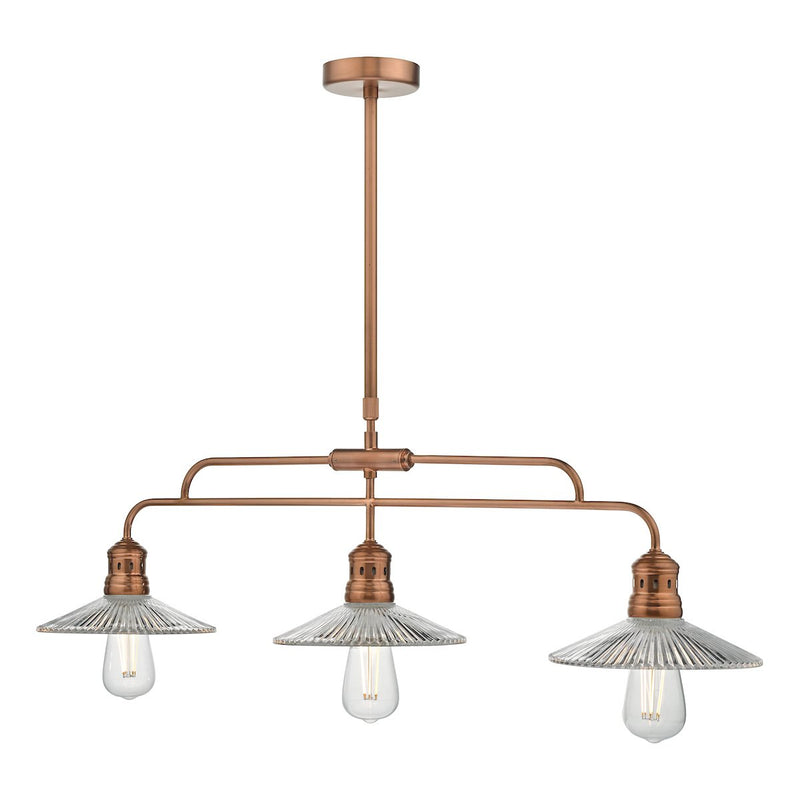 ADE7364 Bar Pendant Brushed Copper