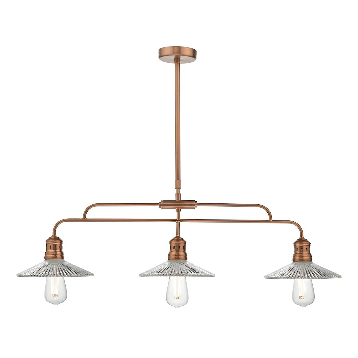 ADE7364 Bar Pendant Brushed Copper