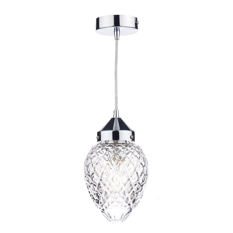 AGA0150 Single Pendant Polished Chrome