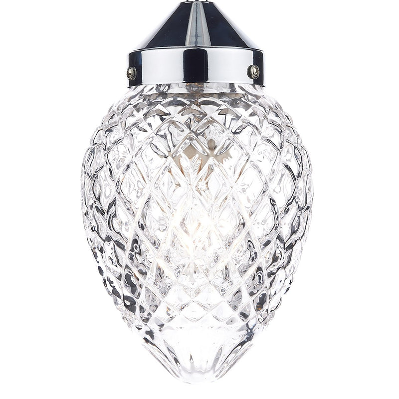 AGA0150 Single Pendant Polished Chrome