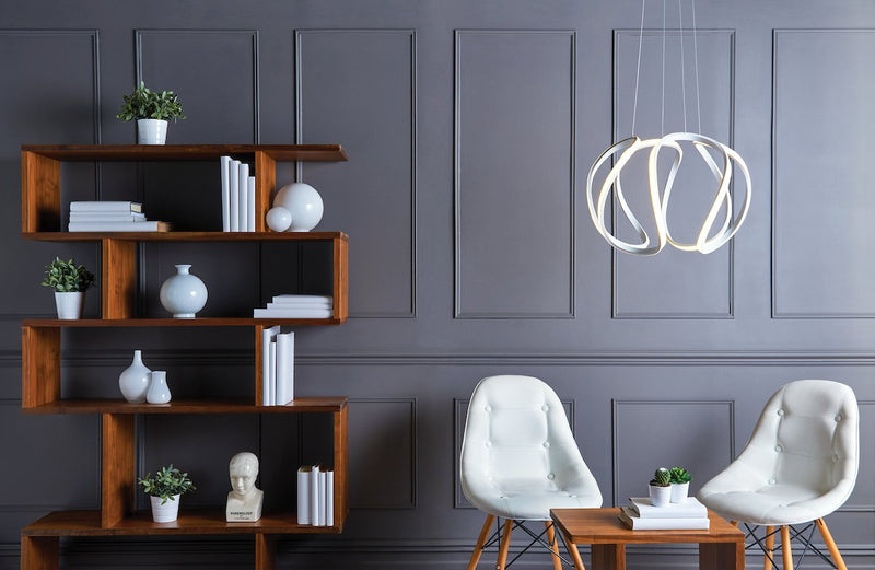 ALO012 Small Suspended Light White LED