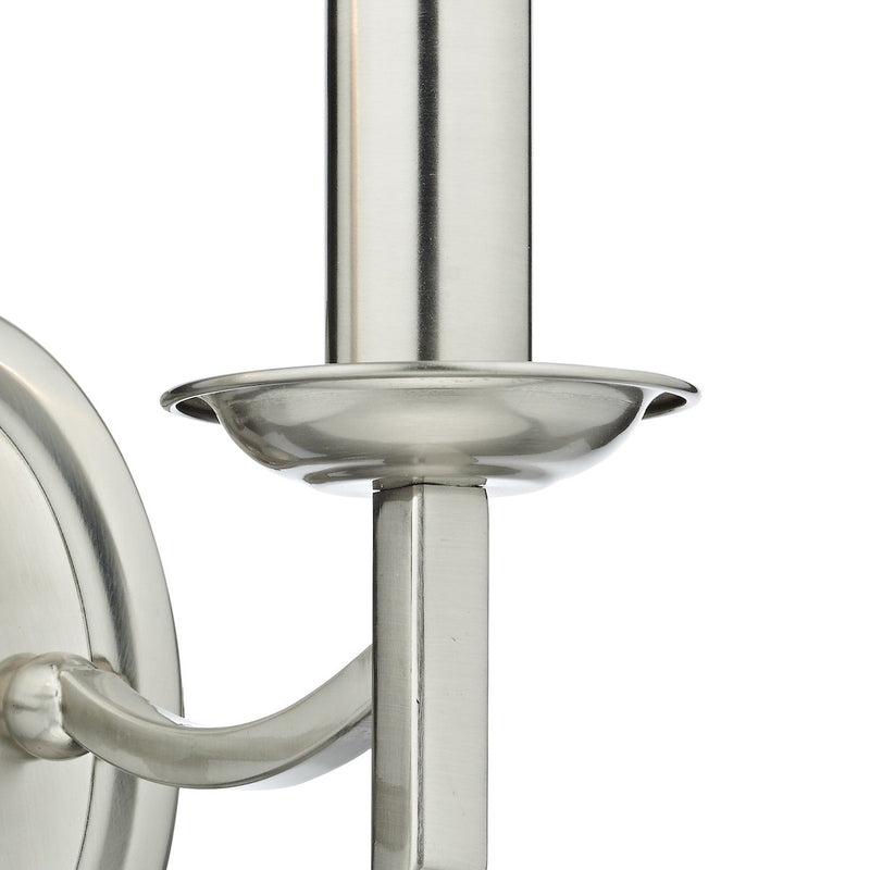 AMB0946 Double Wall Light Satin Chrome