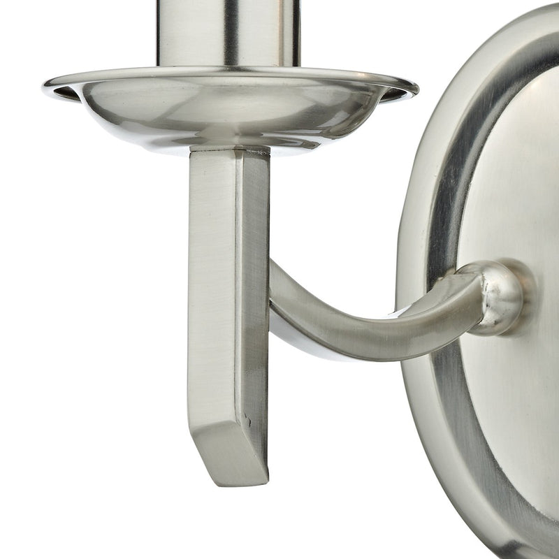 AMB0946 Double Wall Light Satin Chrome