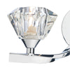 ANC0950 Double Wall Light Polished Chrome