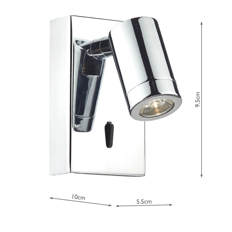 ANV7150 Wall Light LED Polished Chrome