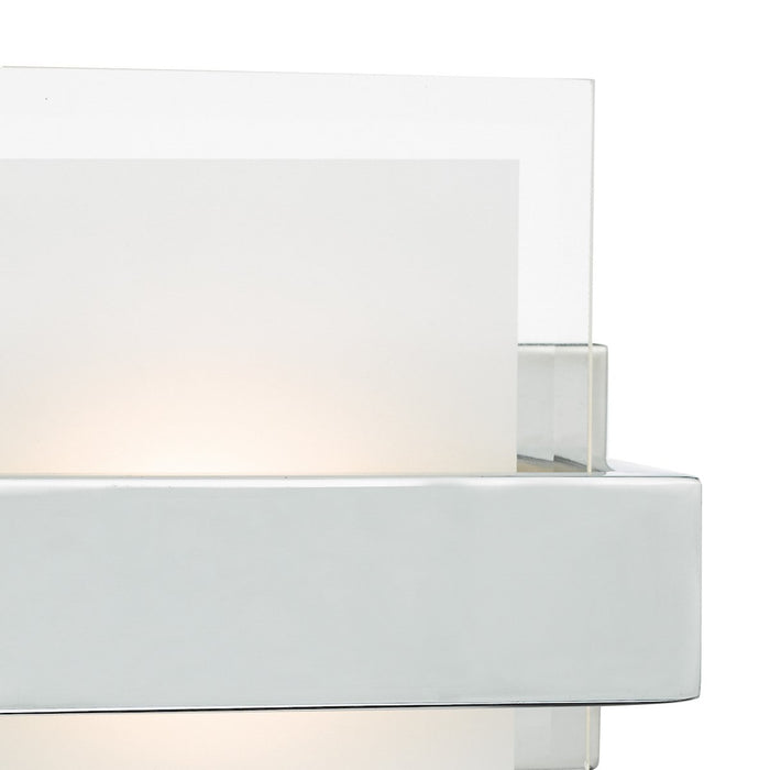 APT0750 LED Wall Light Polished Chrome & Glass