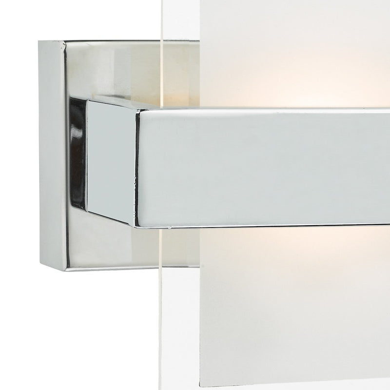 APT0750 LED Wall Light Polished Chrome & Glass