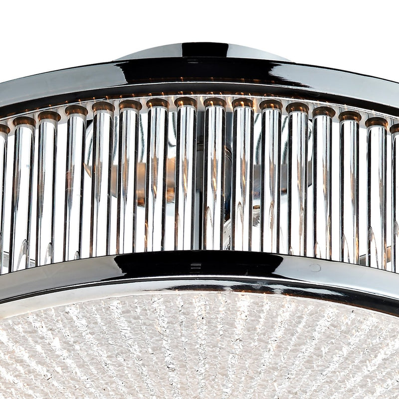 ARA5250 3 Light Glass Flush Light