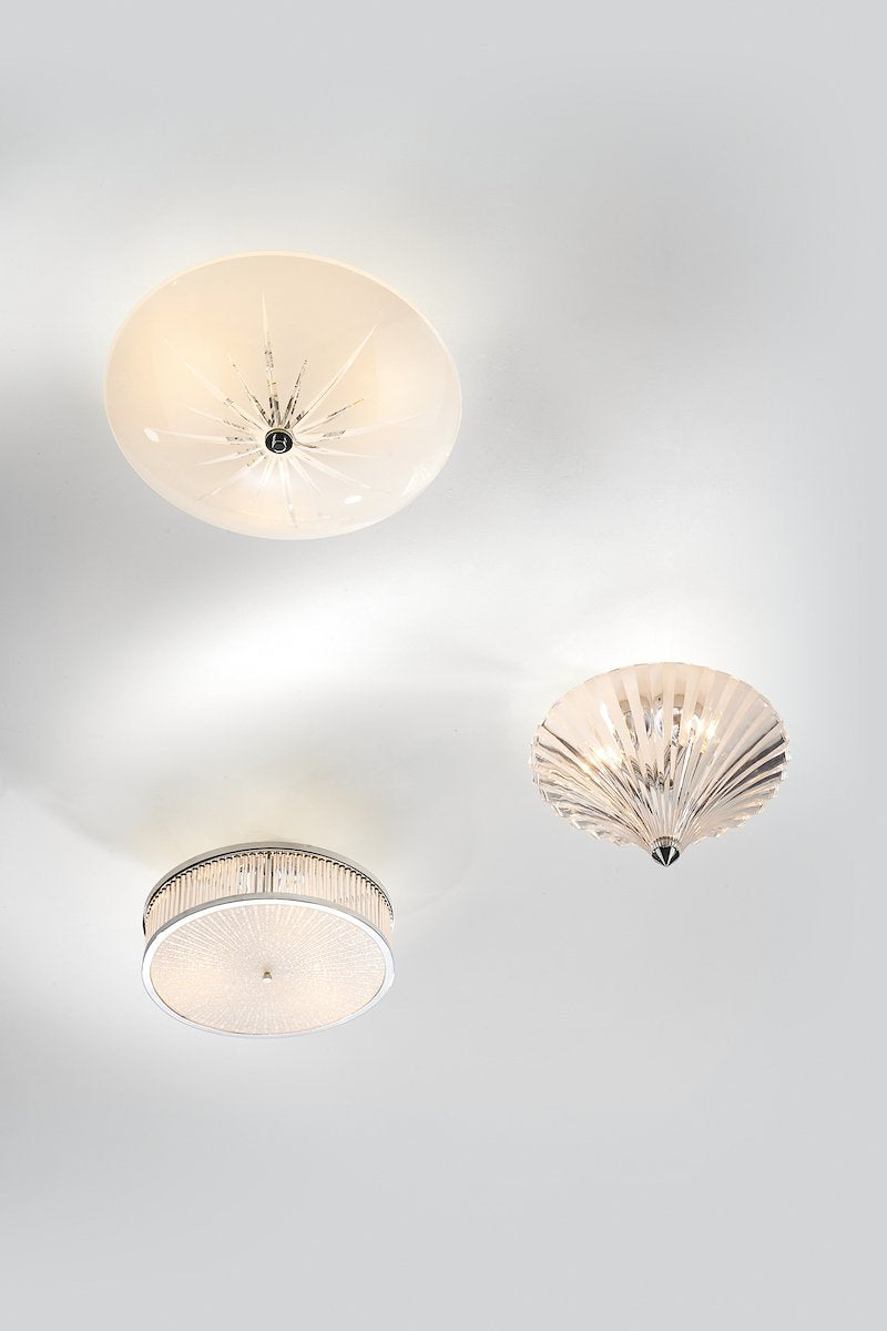 ARD5350 3 Light Semi Flush Light Polished Chrome