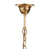 ATT0535 5 Light Suspended Light Gold