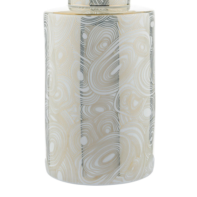 AYE4213 Table Lamp White & Gold Base Only