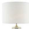 AYE4213 Table Lamp White & Gold Base Only