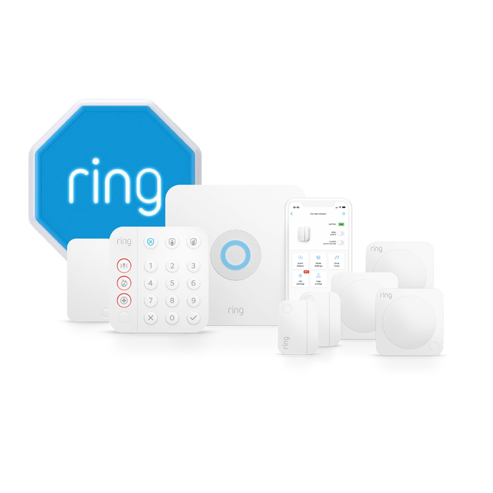 Ring 9 Piece Alarm Security Kit