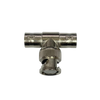 BNC T Piece Adapter - 1 Male 2 Female Coaxial Connector