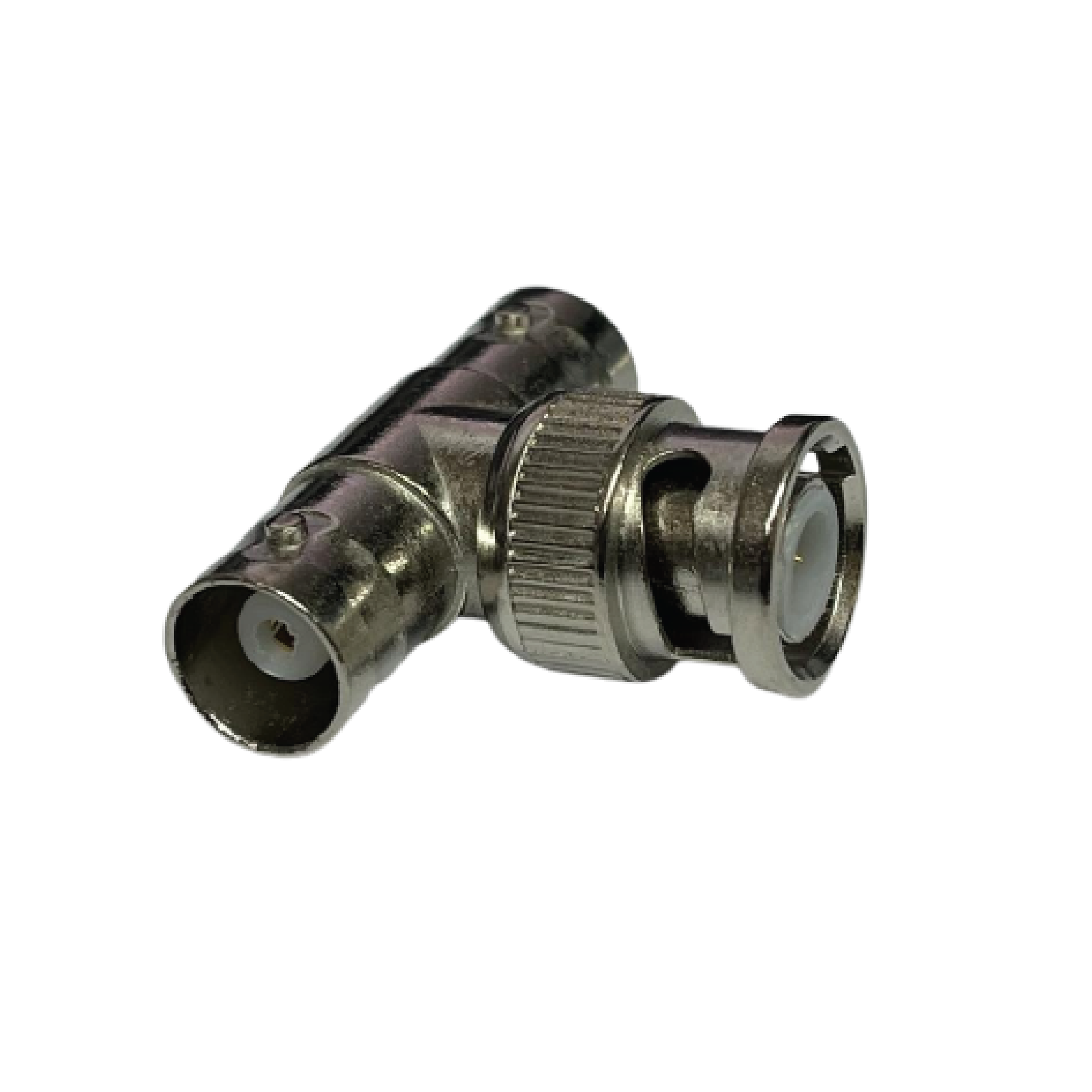 BNC T Piece Adapter - 1 Male 2 Female Coaxial Connector